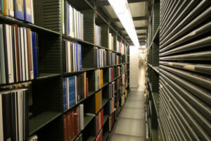 Shelves with Connecticut Bound Documents